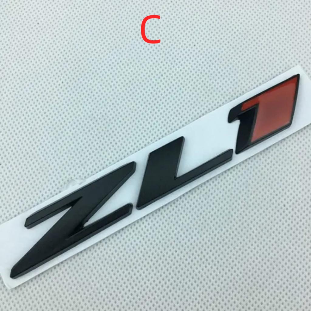 1 шт., Стайлинг автомобиля, покрытие из цинкового сплава, эмблема ZL1, задний значок, боковая наклейка с логотипом, наклейка для C/hevrolet C/amaro и т. д.