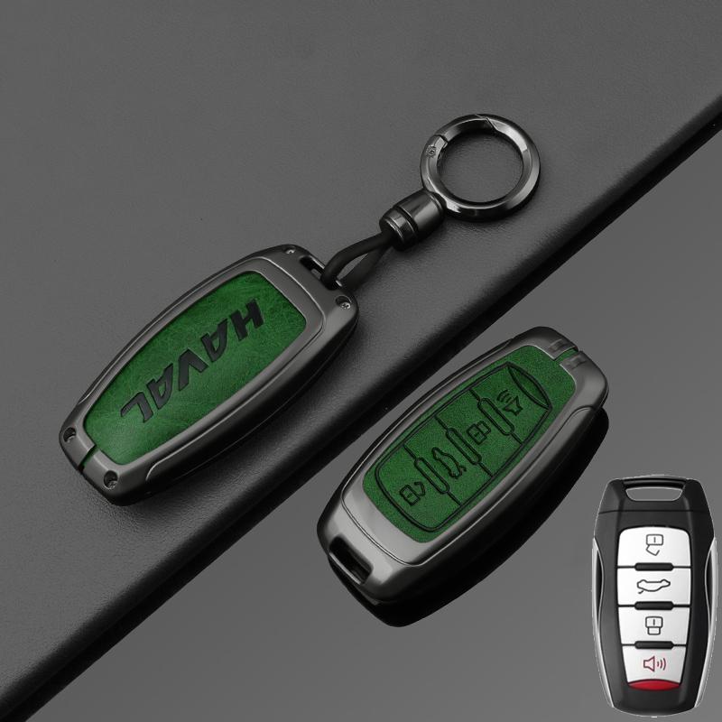 Zinc Alloy Car Key Case Protector Cover for Great Wall Haval Jolion 2022 H6 H7 H4 H9 F5 F7 F7X F7H H2S SGMW Dargo Accessories
