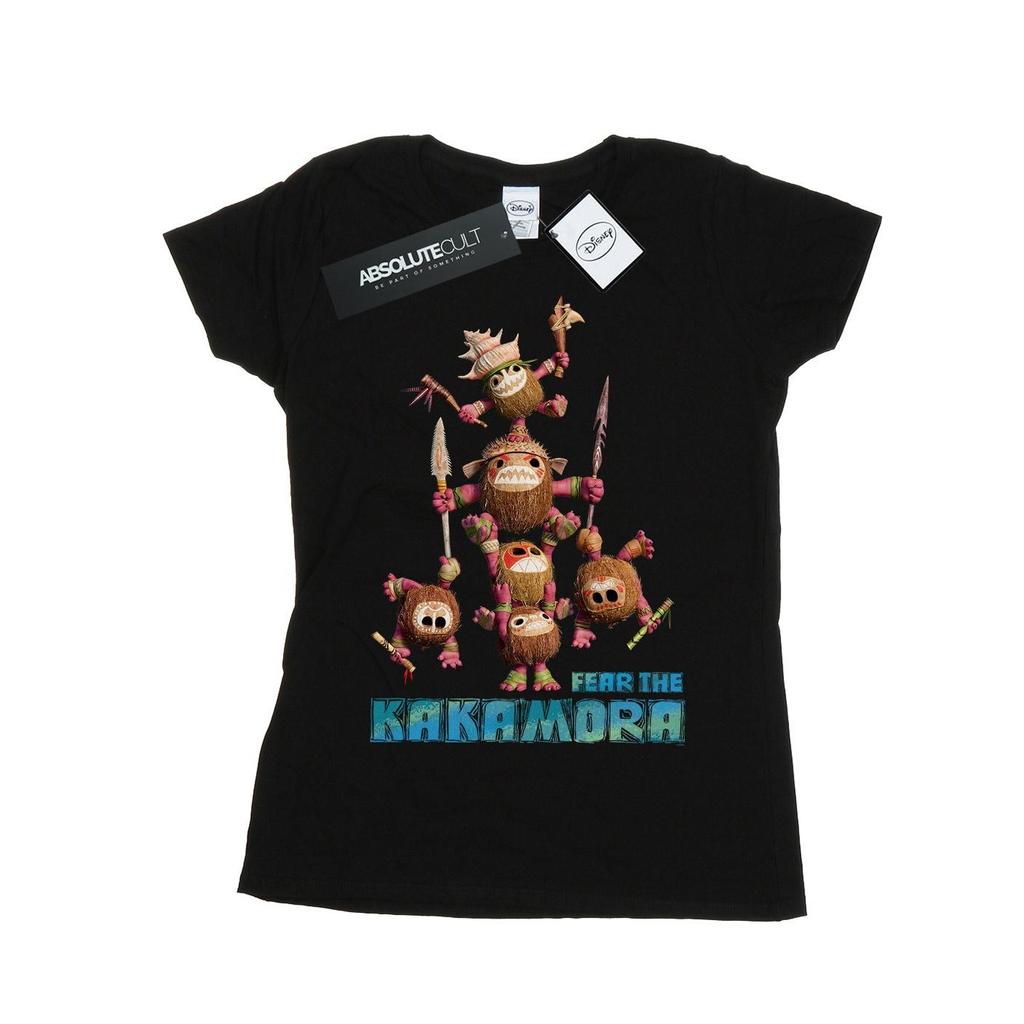 Disney Womens/Ladies Moana Fear The Kakamora Cotton T-Shirt