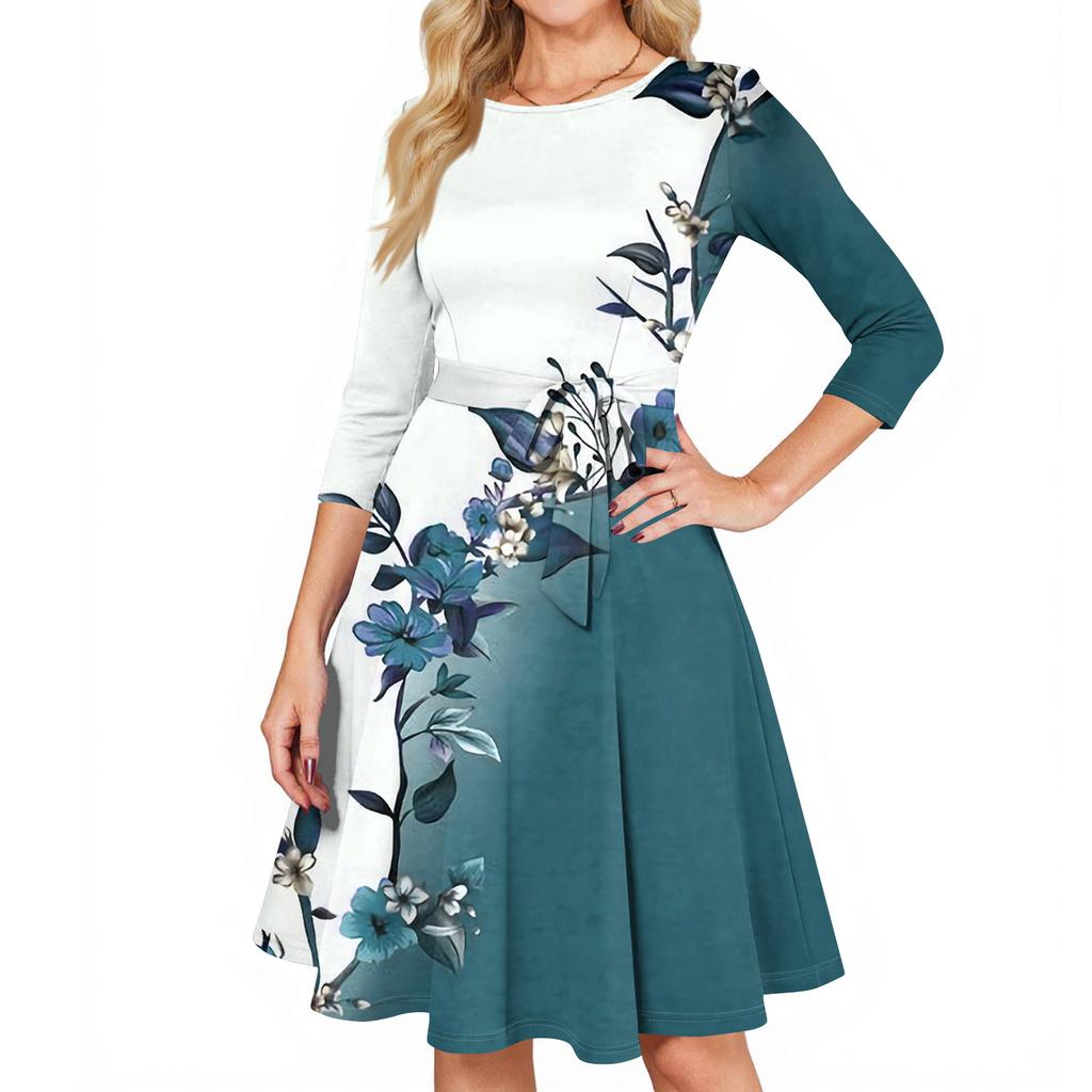 Женские коктейльные платья с рукавом 3/4, винтажное платье для гостьи на свадьбу