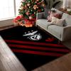 SL Benfica Rug Ideal for Reading Room, Multi-purpose Office Chair Sofa Carpet, Anti-slip Printed Home Area Rug