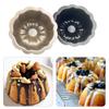 1Pcs 4Inch Mini Cake Pan Nonstick Fluted Baking Mold Carbon Steel Flower Shape Tube Pan For Brownie Cupcake Pudding Muffin