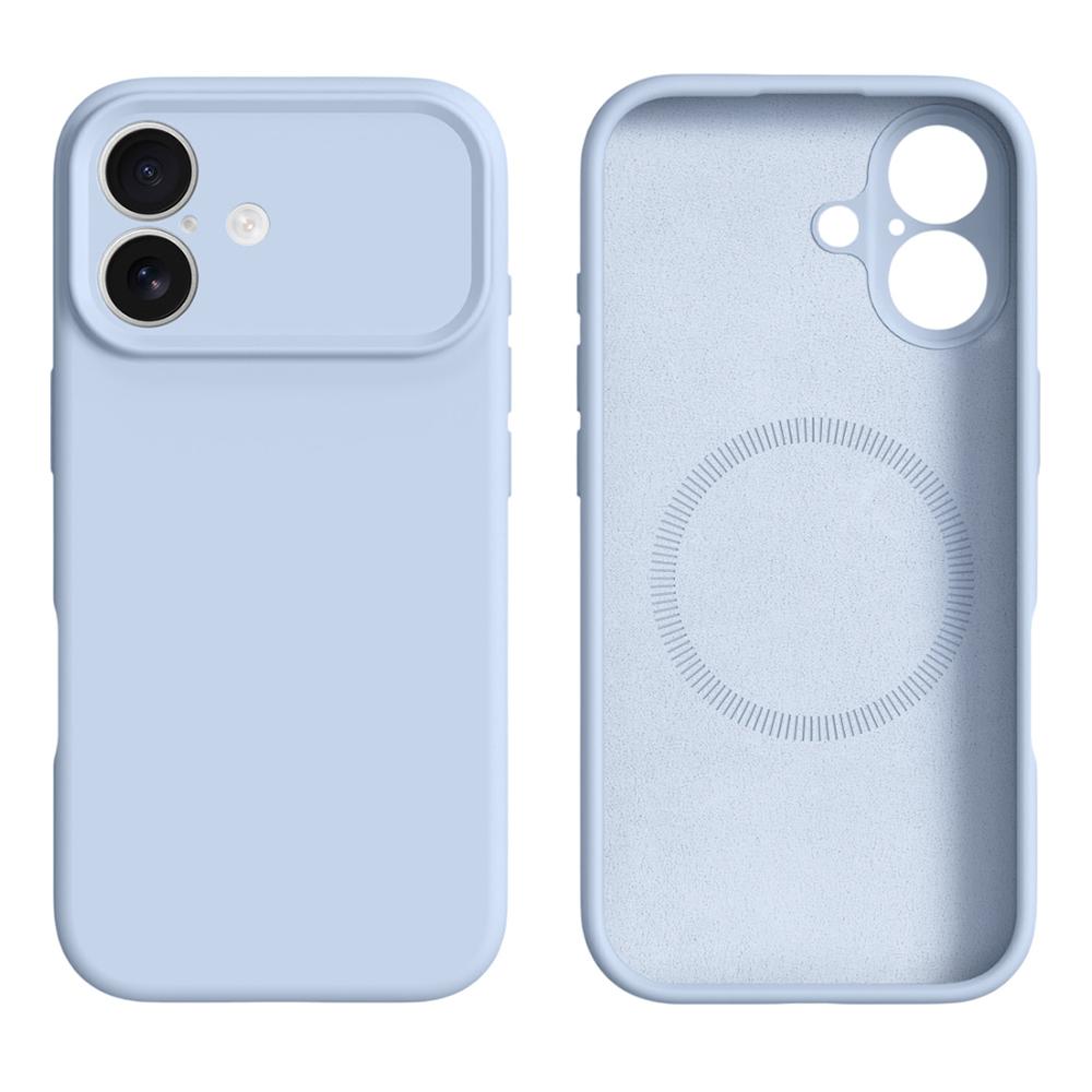 For iPhone 17 Case Compatible with MagSafe Precise Cutouts Liquid Silicone Protective Back Cover