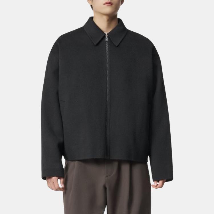 Acne Studios Zip up Wool Shirt Jacket B90629-900