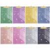 Acrylic Clipboard, Stylish Glitter Clipboard With Low-profile Gold Clips, Designed For Classroom, School, And Use