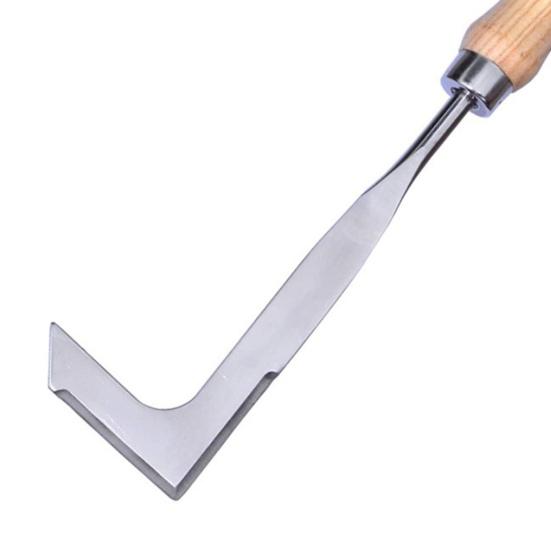 Универсальный удобный металлический ручной очиститель для садовых сорняков, устойчивый к трещинам, для сельскохозяйственных угодий