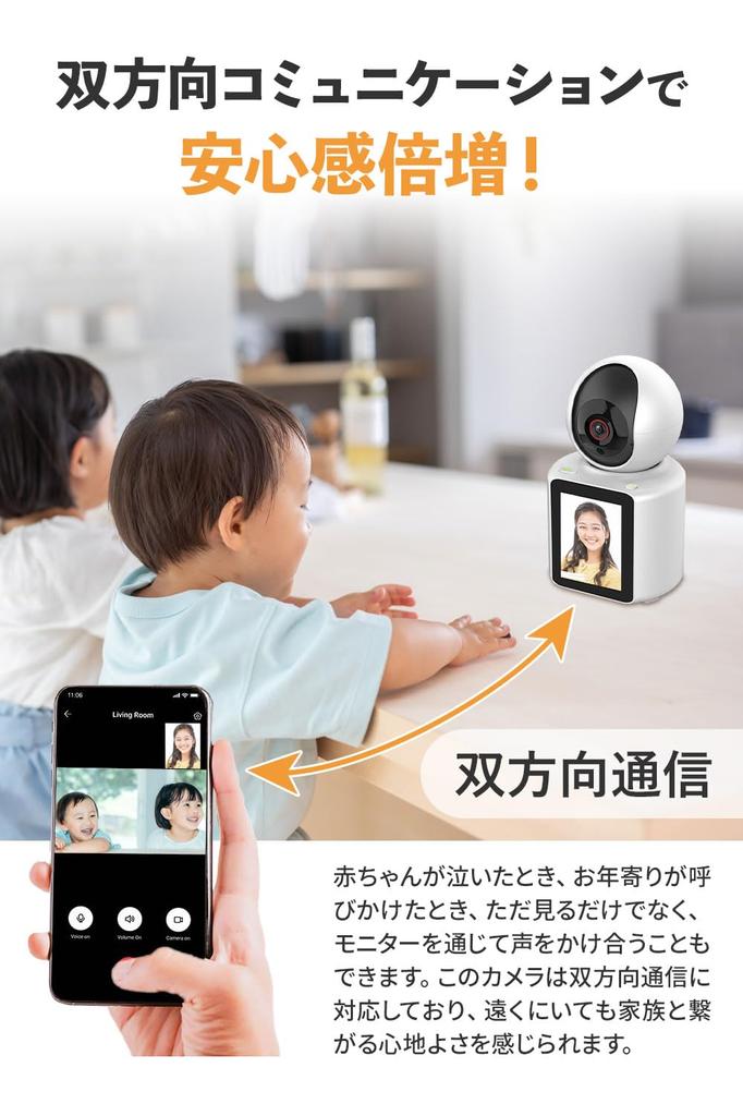 Камера наблюдения для пожилых людей Возможность разговора Голосовое управление звонками Совместимость со смартфоном Дети Домашние животные Пожилые Радионяня Видеозвонки