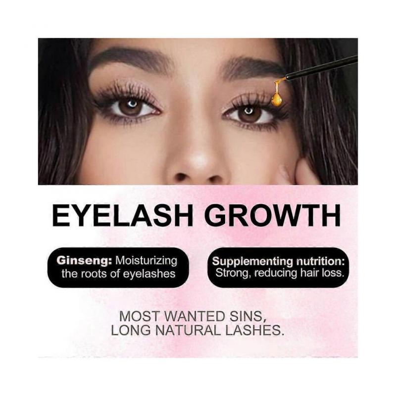 Сыворотка для роста ресниц Sins N Lashes, приводит к более густым, длинным и сильным ресницам.