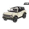 Model 1:36 RMZ Ford Bronco Badlands 2023 - Open Top, Cream