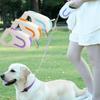 Adjustable Retractable Dog Leash 3m Extendable Pet Walking Lead LED Luminous Leash Outdoor Walking