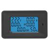 Atyhao Digital Power Consumption 5000W 4400W Rated Voltmeter/Ammeter, 6-in-1 Voltmeter, Power, Voltage, Amperage, Power, Wattmeter, Ammeter, Meter,