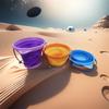 Portable Sandbox Toy Bucket Retractable Beach Collapsible Bucket Beach Folding Buckets  Car Washing
