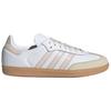 Adidas Samba OG White Wonder Quartz Gum Women Sneakers Footwear-White Gum-3 JS1351