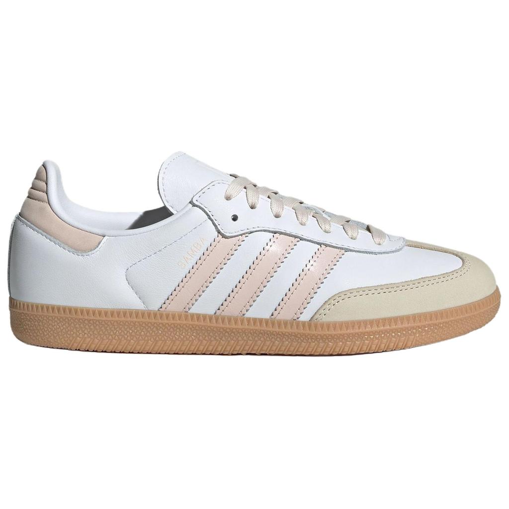 Adidas Samba OG White Wonder Quartz Gum Women Sneakers Footwear-White Gum-3 JS1351