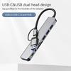 8 в 1 порт USB C Expander USB 3 Hub Type C Splitter Type C Dock Multiport Adapter USB Expander для Xiaomi Phone Tablet