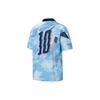 Puma Футбольная майка Manchester City со сплошным принтом и V-образным вырезом и короткими рукавами, спортивные майки унисекс, синяя 758801-01