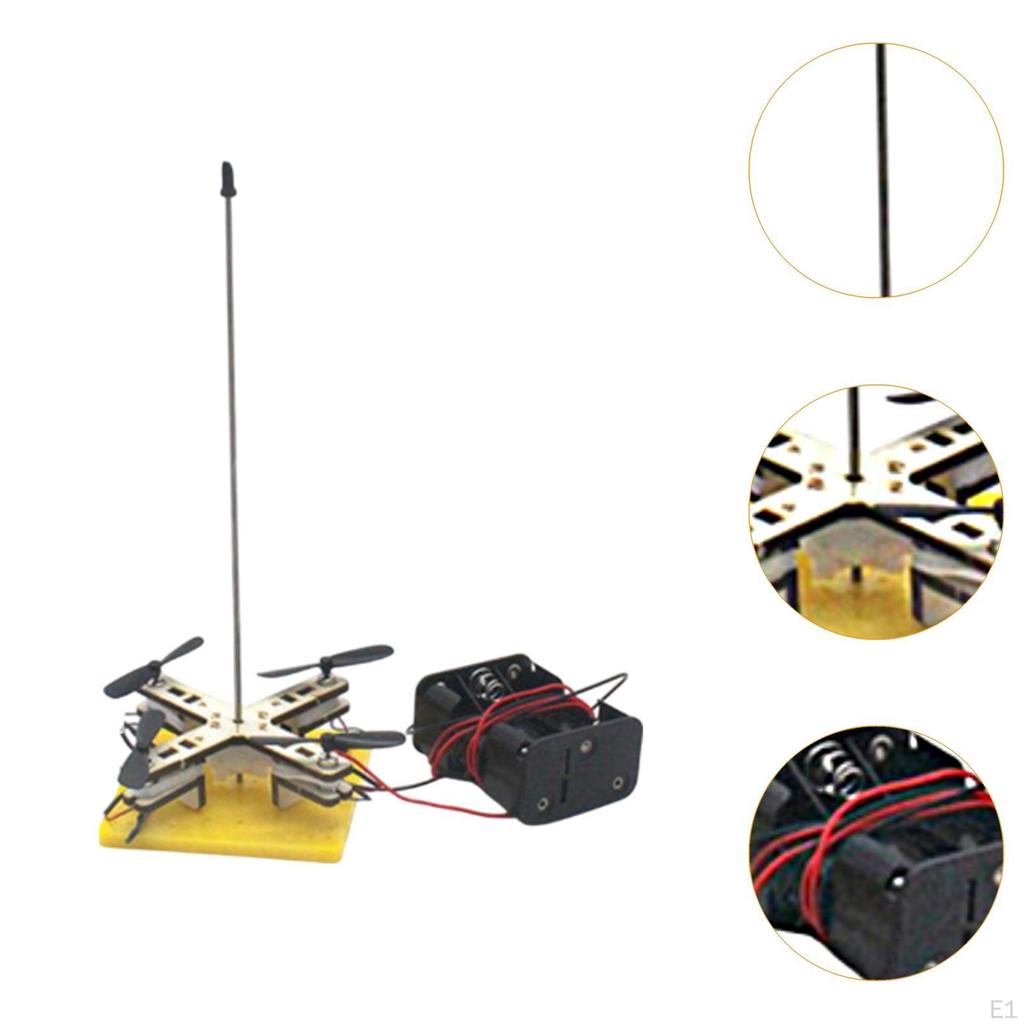 Деревянный вертолет-головоломка своими руками 3D деревянная сборная игрушка простая для детей образовательная для учебных пособий