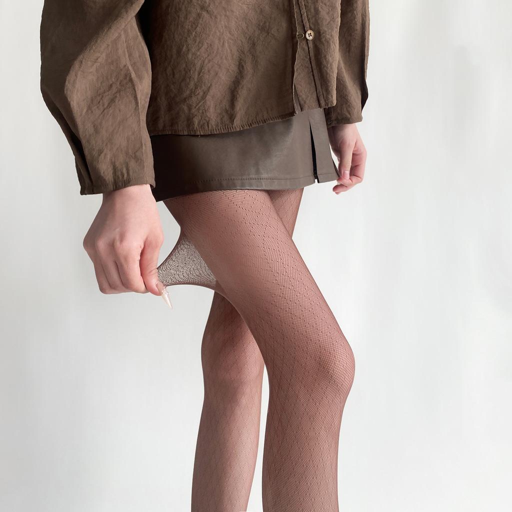 Сетчатые колготки с принтом в виде сердца, ажурные кружевные нейлоновые колготки в стиле Лолиты, чулки, нижнее белье, чулочно-носочные изделия, женские колготки в японском стиле