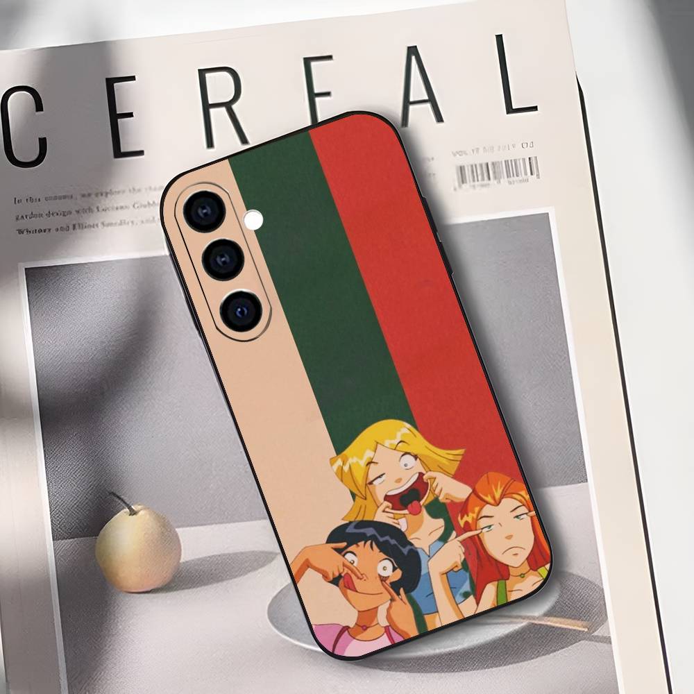Cool T-Totally S-Spies Phone Case For Samsung Galaxy A73,A72,A71,A70,A53,A52,A51,Others Soft Black Cover