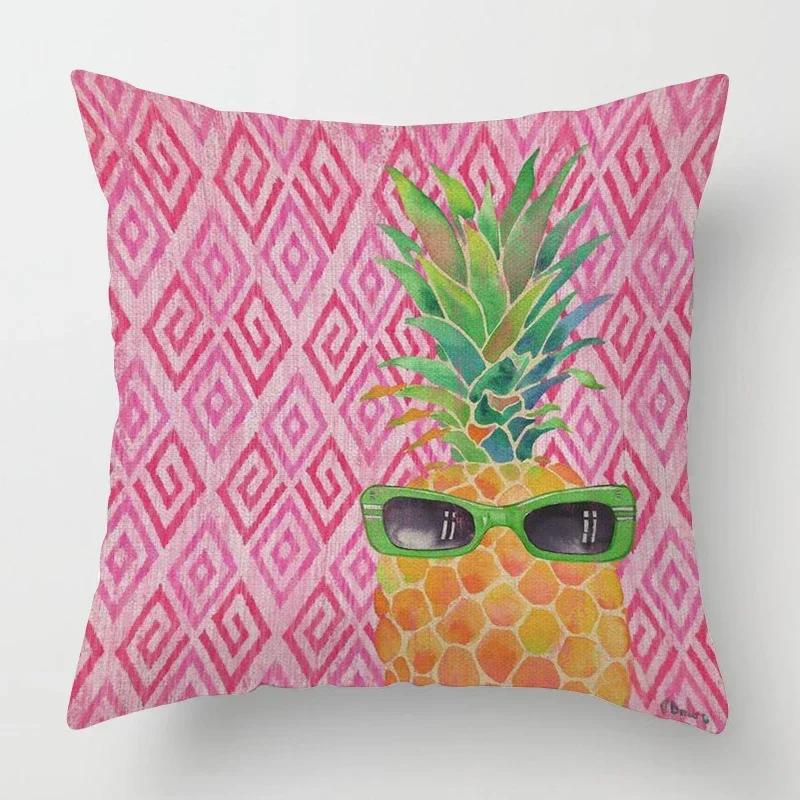 Скандинавская осенняя домашняя декорация Наволочка для подушки-пледа Чехол для подушки на диван Эстетика гостиной в гавайском стиле