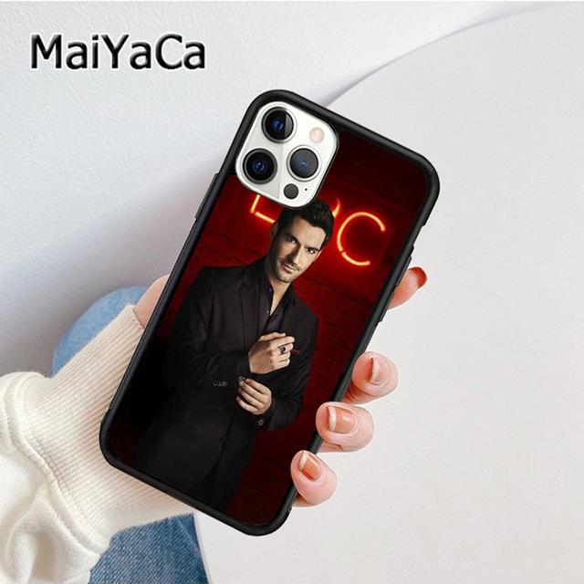 MaiYaCa Чехол-накладка с Люцифером Морнингстаром Для iPhone 17 Air 16 16e 15 plus 11 12 13 14 pro max корпус coque