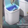 Автоматическая сенсорная мусорная корзина, электрическая водонепроницаемая мусорная корзина, 12 л, умная индукционная корзина для мусора для кухни, ванной комнаты