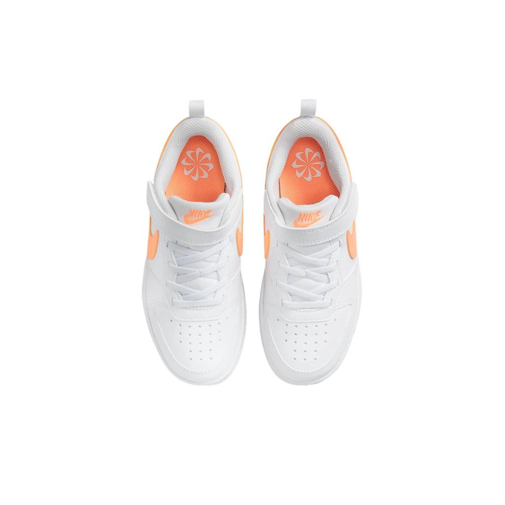 Nike Court Borough Low Recraft PS White Peach Cream Kids Sneakers DV5457-119