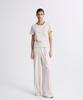 RE RHEE Round-Neck Striped T-Shirt