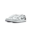Nike Big Cloud Pattern Auspicious Qilin PU Slip Resistant Low top Casual Skateboard Shoes Unisex Gray White 355152-106(Team239-)