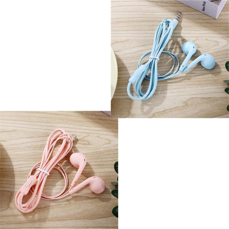 1/2/3pcs 3.5mm Stereo In-Ear Earphone Semi Heavy Bass Wired Headset Earphones with Mic Portable Universal for Xiaomi/Huawei
