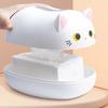 Kawaii Cat коробка для салфеток, настольный держатель для туалетной бумаги, кухонный ящик для хранения салфеток, туалетный контейнер для бумаги, украшение дома в скандинавском стиле