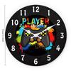 1PC 12-inch retro religious scripture wooden wall clock MDF mute decorative clock