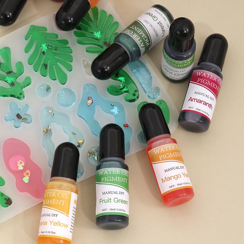 Water Colorant Gypsum Epoxy Resin Coloring Candle Color Concentrate Concrete Cement Plaster Mold DIY Handmade Supplies