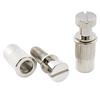Musiclily Pro M8 Tailpiece Studs and Anchors for LP Les Paul Electric Guitars, Nickel (Set of 2)