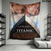 Titanic Journey Tapestry Background Cloth Fashion Print Atmospheric Background Cloth Background Cloth Wall Covering Decoration
