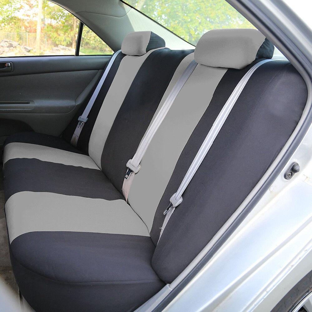 9 X 5-Seats Seat Cover Mesh Polyester Front + Rear Protector Cover For Car Sedan