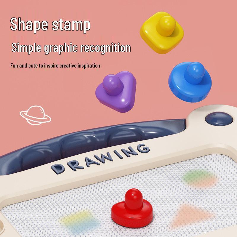 Многоцветная магнитная доска для рисования для малышей (Возраст 1-3 года) - Креативная игрушка-дудл для мальчиков и девочек