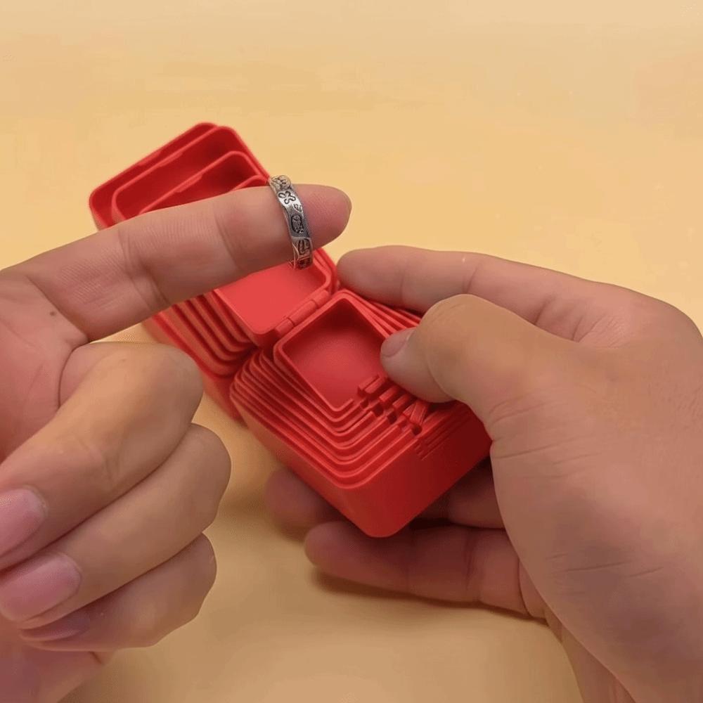 Quirky Multifunctional Jewelry Storage Portable Hidden Safe Box Matryoshka Box Doll Ring Box