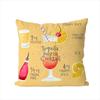 Tequila Sunrise CCocktail Pillow Case For Car Sofa Decorative Home Doublesided Print Plush Square Throw Pillow Cushion Cover