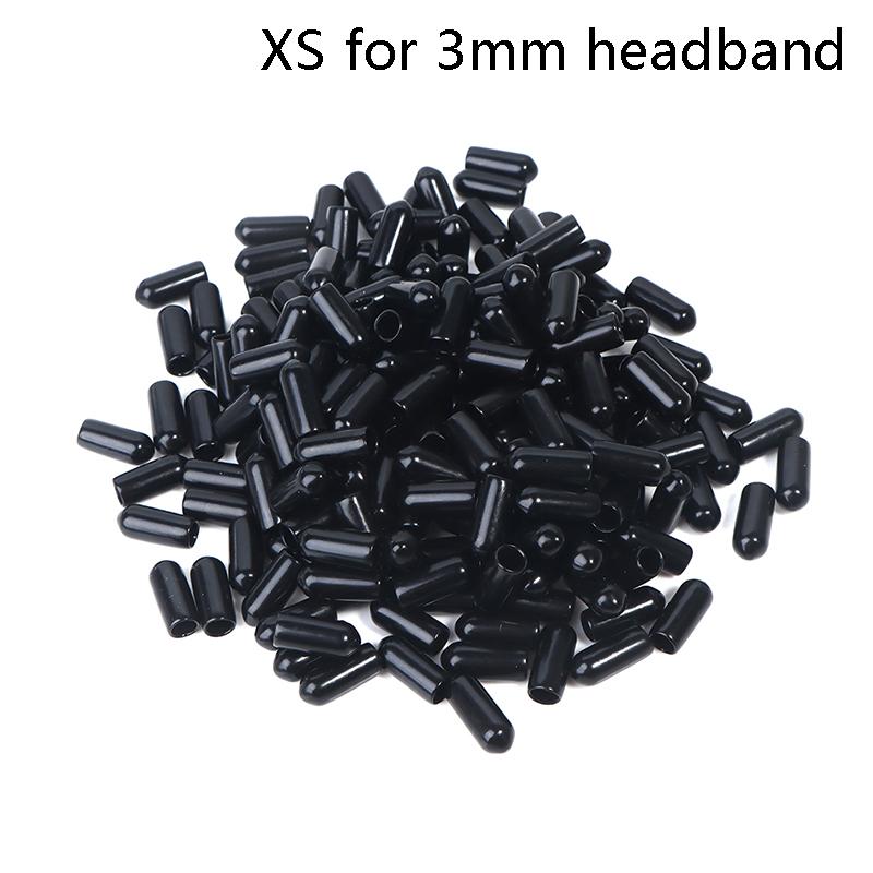 200pcs Rubber Round End Caps For Push-In Caps Of Pipeline Thread Protectors.