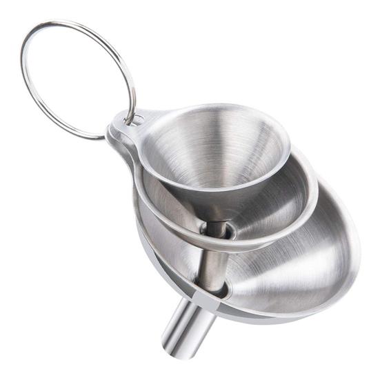 Набор кухонных воронок Пищевая воронка для пересыпания порошка для наполнения бутылок Готовка