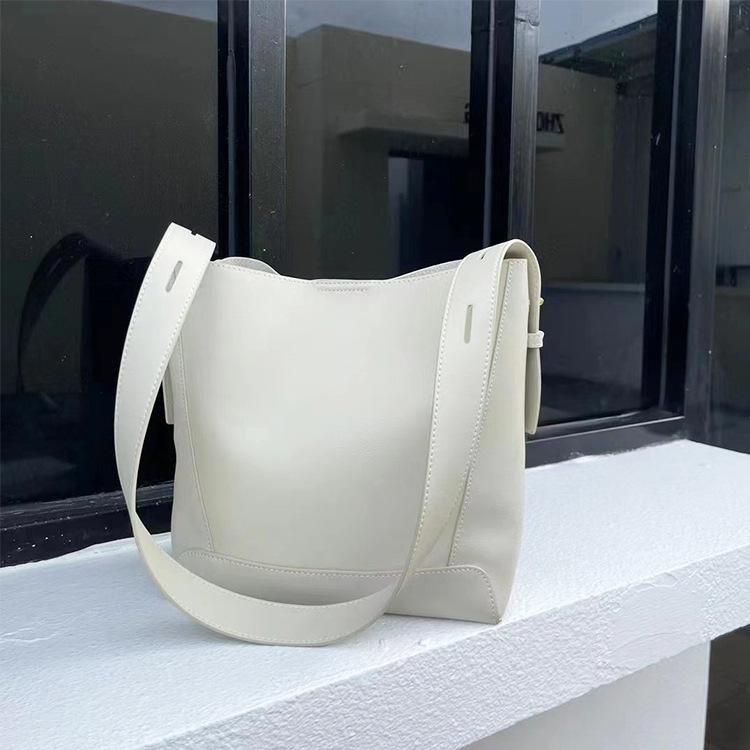 Высококачественная сумка-ведро из натуральной кожи Niche Design, большая вместимость, сумка через плечо для поездок на работу на одно плечо для женщин