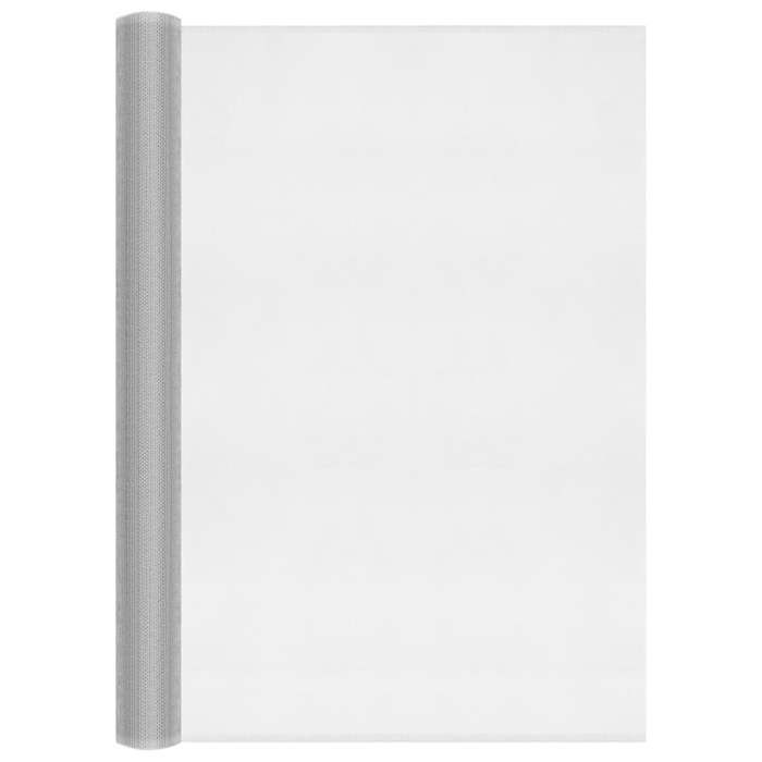 VidaXL Ecran en Treillis Moustiquaire Filet Clôture pour Animaux Barrière Cages à Oiseaux Clapier Porte Fenêtre Aluminium 150850