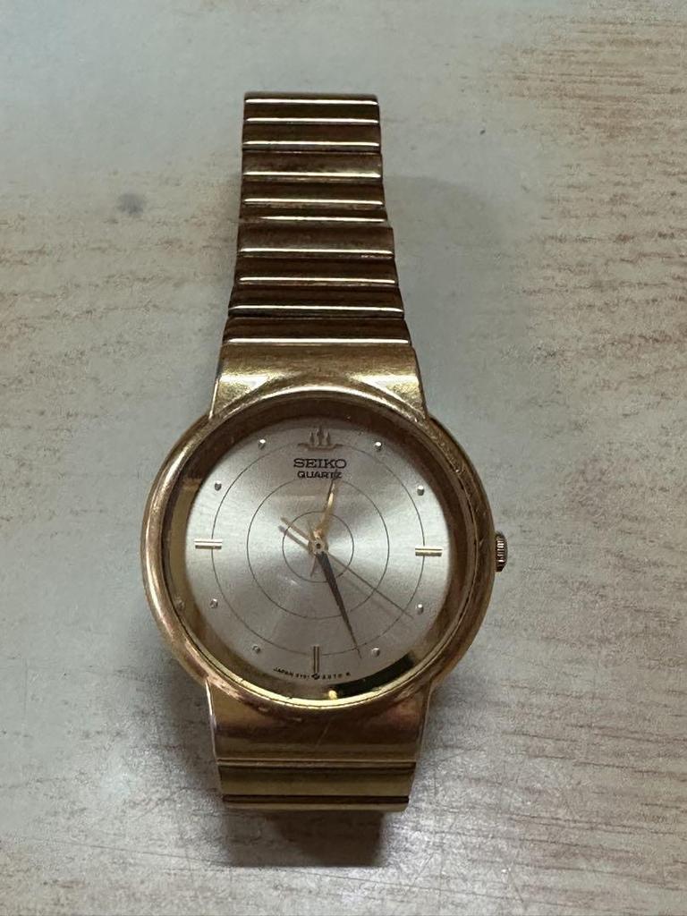 [USED] Working SEIKO Vintage Gold Watch