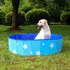 Foldable Pet Swimming Pool Large Dog Bath Tub Collapsible Wash Basin for Golden Retriever Cat Indoor Outdoor Water Play Pool