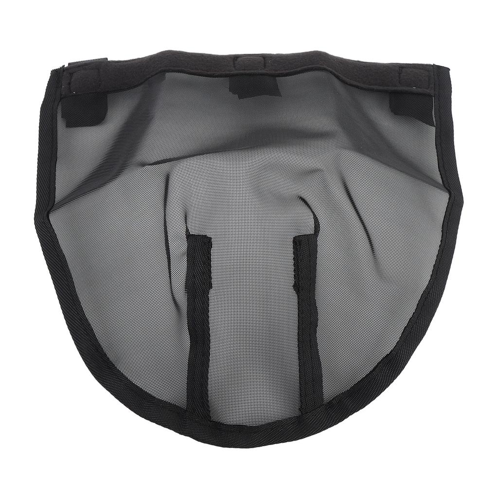 Horse Mesh Nose Cover Nylon Breathable Enhanced Comfort Adjustable Face Protection Horse Nose Net for Livestock M