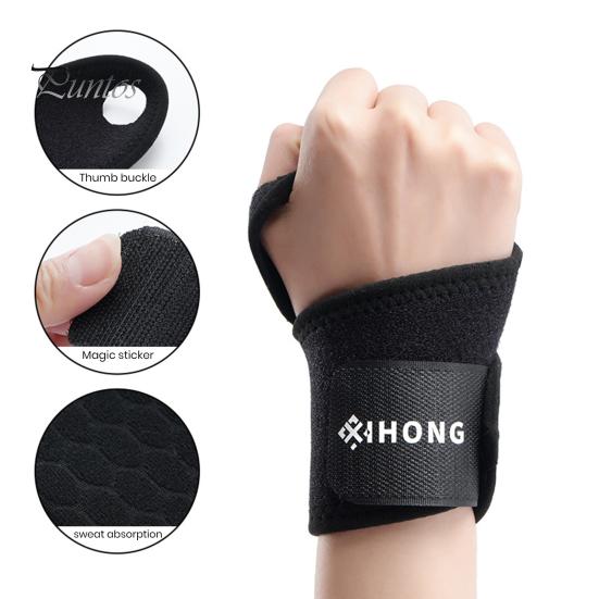 Регулируемый браслет для фитнеса, дышащий, поглощающий пот, для мужчин и женщин, профилактика растяжения, облегчение боли при артрите, поддержка запястья, компрессионный браслет