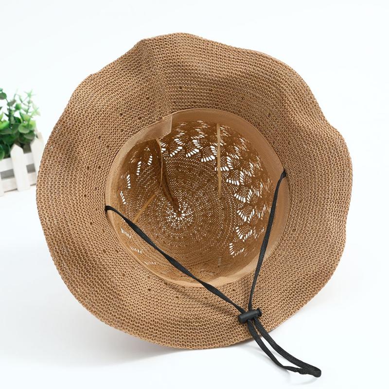 WTEMPO Women Summer Sun Hatd Simple Solid Color Bow Shading Hats Foldable Sunscreen Vacation Versatile Cool Hats