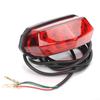 1 X 36V-60V Electric Motorcycles Scooter LED Rear Tail Light Brake Warning Lamps