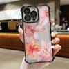 Чехол с узором из розовых лилий для Apple iPhone 17 Pro Max 16 Pro 15 14 16e Air 11 12 Plus 13 Чехол для телефона